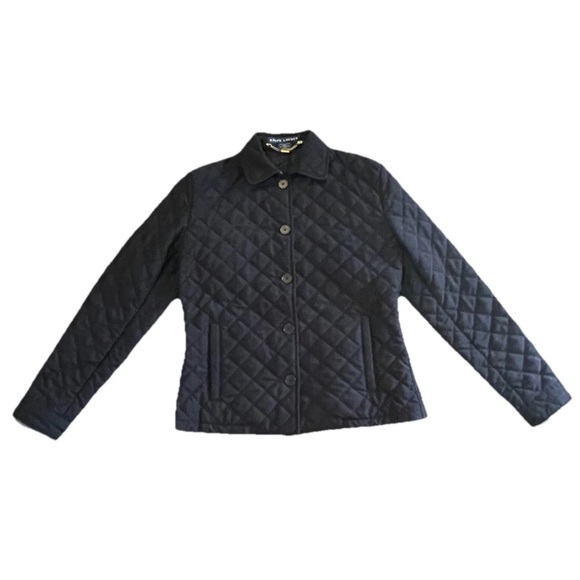 Ralph Lauren Jackets & Blazers - Ralph Lauren Black Quilted Jacket Women’s Small